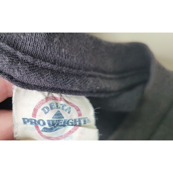 Y2K Delta Tag Killer Laughing Evil Clowns Graphic Men's XXL Black T-Shirt - Picture 15 of 16